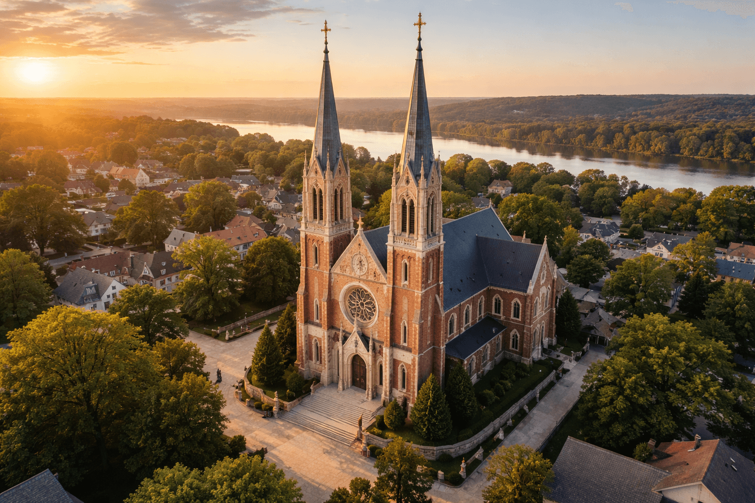 Church Drone Coverage