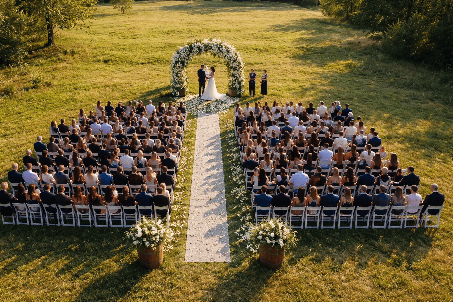 Wedding Drone Coverage